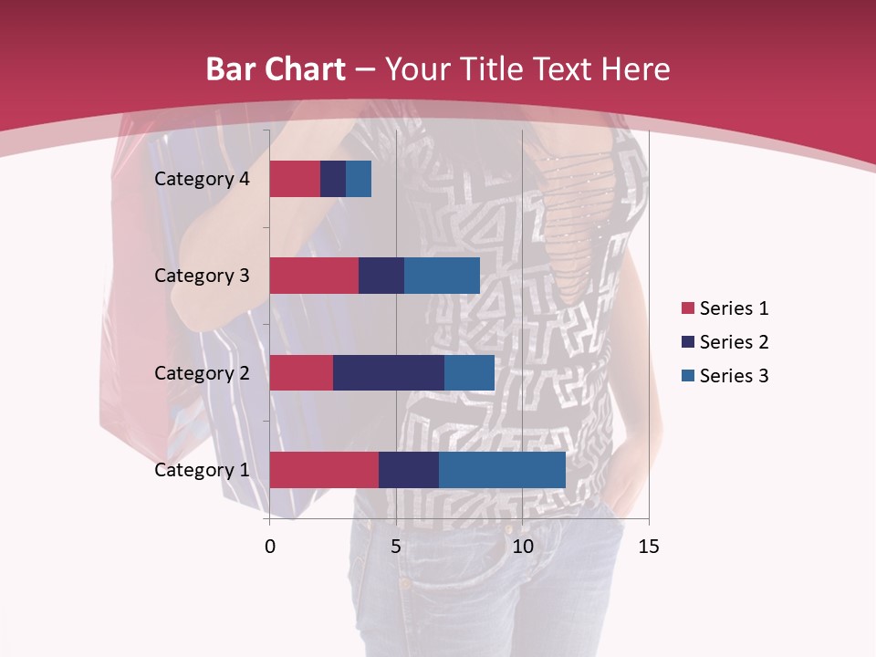 Gift Mall Bag PowerPoint Template