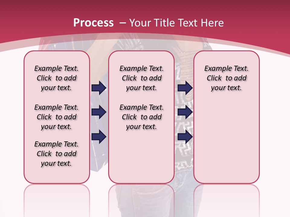 Gift Mall Bag PowerPoint Template