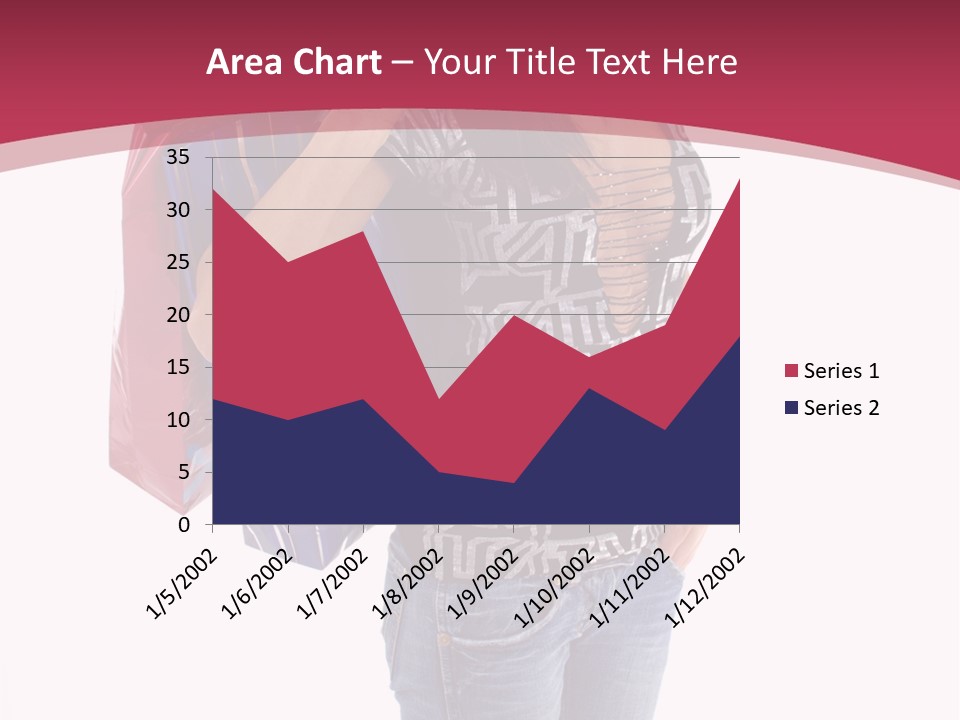 Gift Mall Bag PowerPoint Template