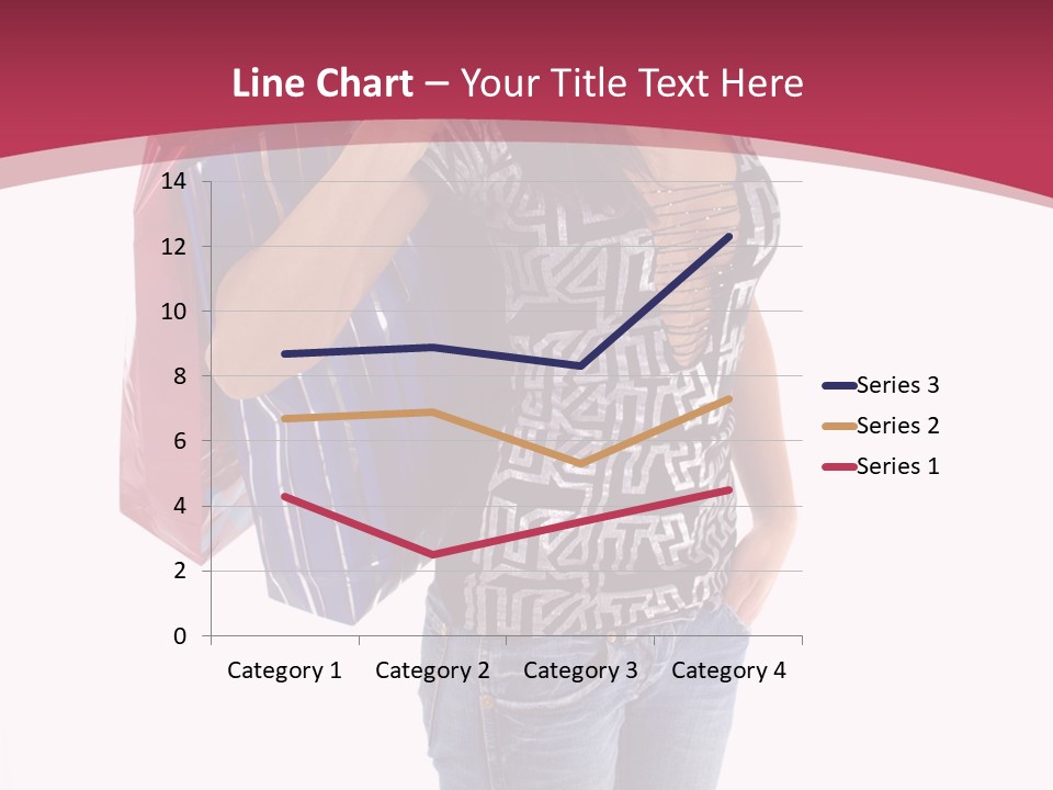 Gift Mall Bag PowerPoint Template