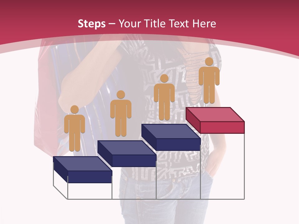 Gift Mall Bag PowerPoint Template