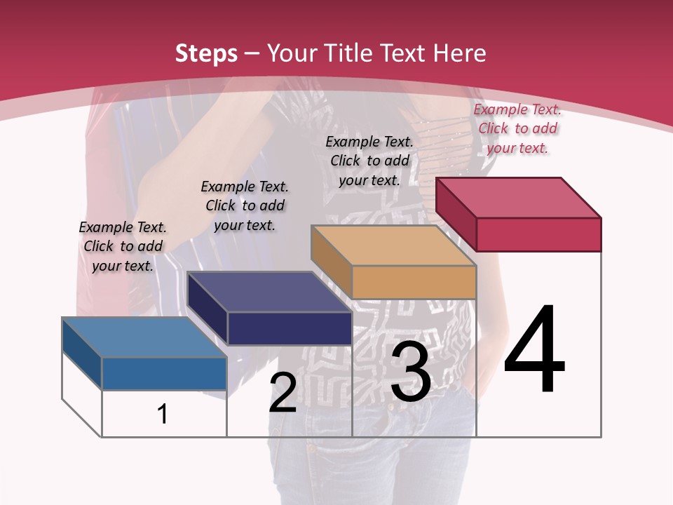 Gift Mall Bag PowerPoint Template