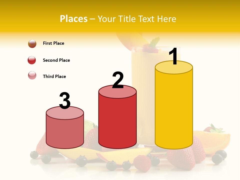 Summer Smoothie Refresh PowerPoint Template