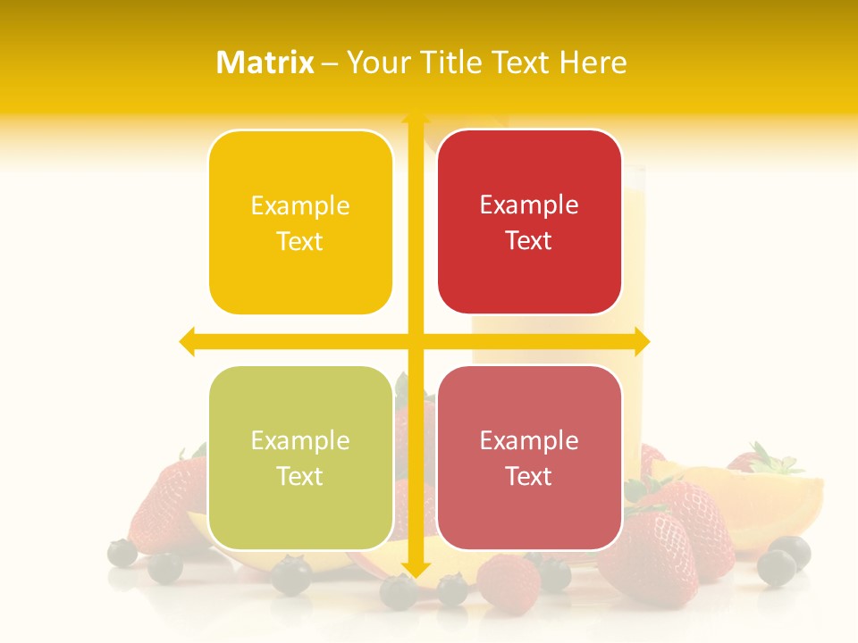 Summer Smoothie Refresh PowerPoint Template