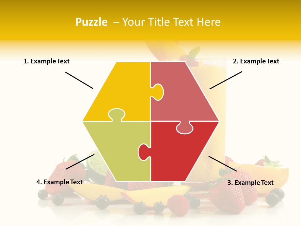 Summer Smoothie Refresh PowerPoint Template