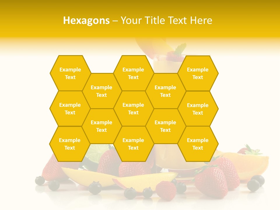 Summer Smoothie Refresh PowerPoint Template