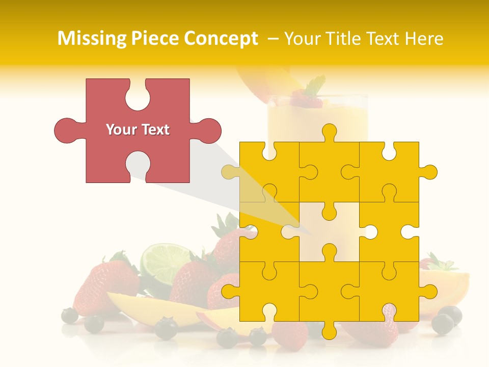 Summer Smoothie Refresh PowerPoint Template