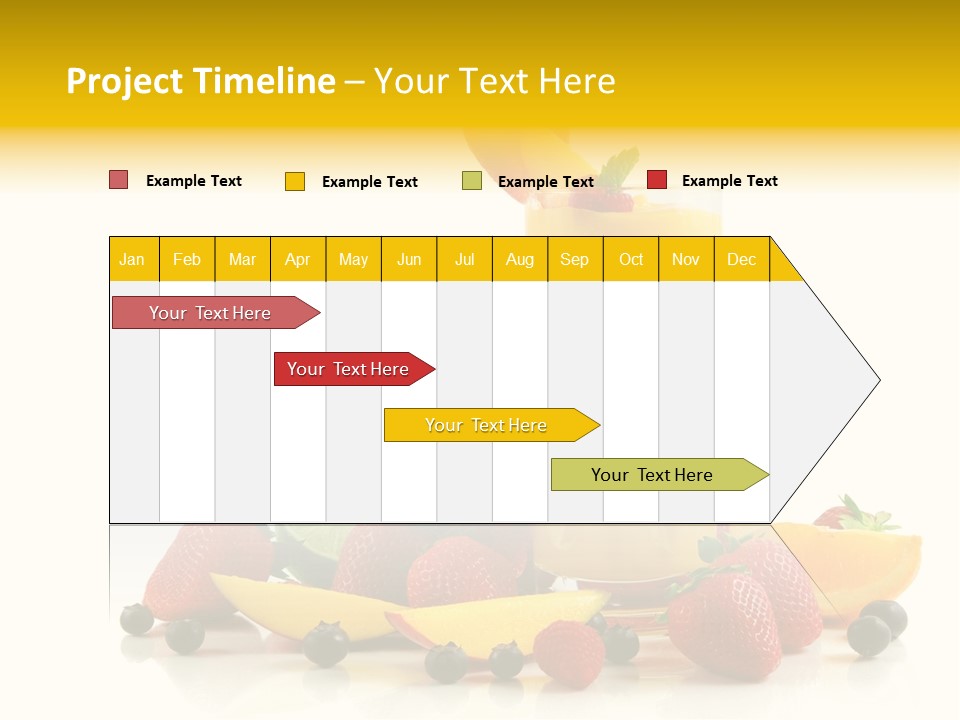 Summer Smoothie Refresh PowerPoint Template