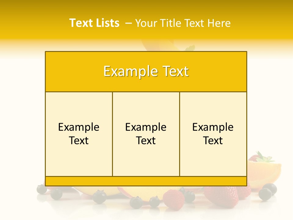 Summer Smoothie Refresh PowerPoint Template