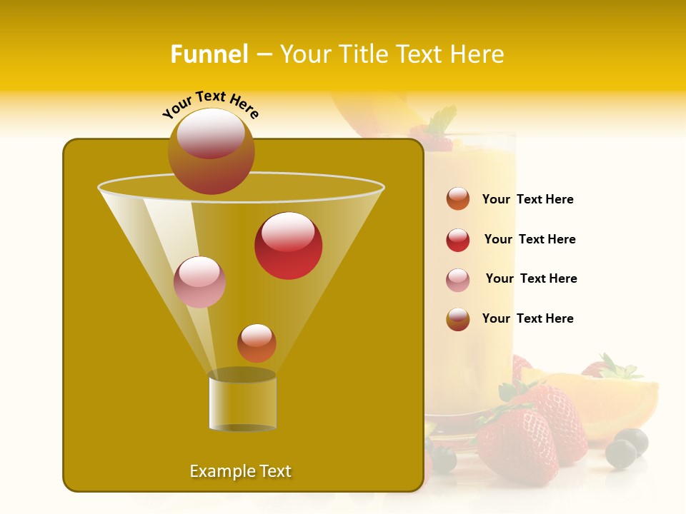 Summer Smoothie Refresh PowerPoint Template