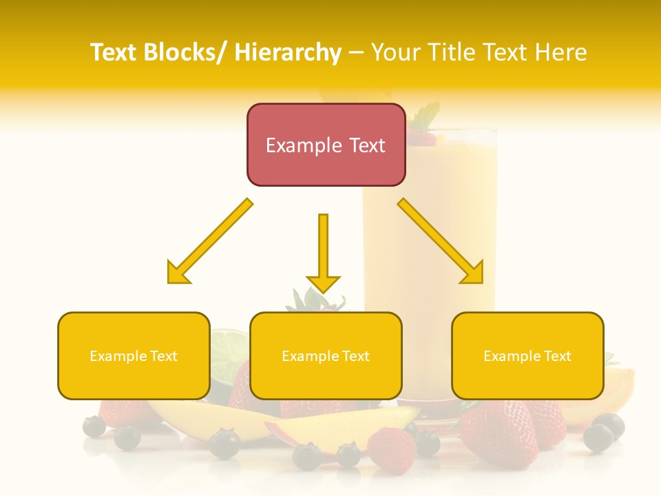 Summer Smoothie Refresh PowerPoint Template