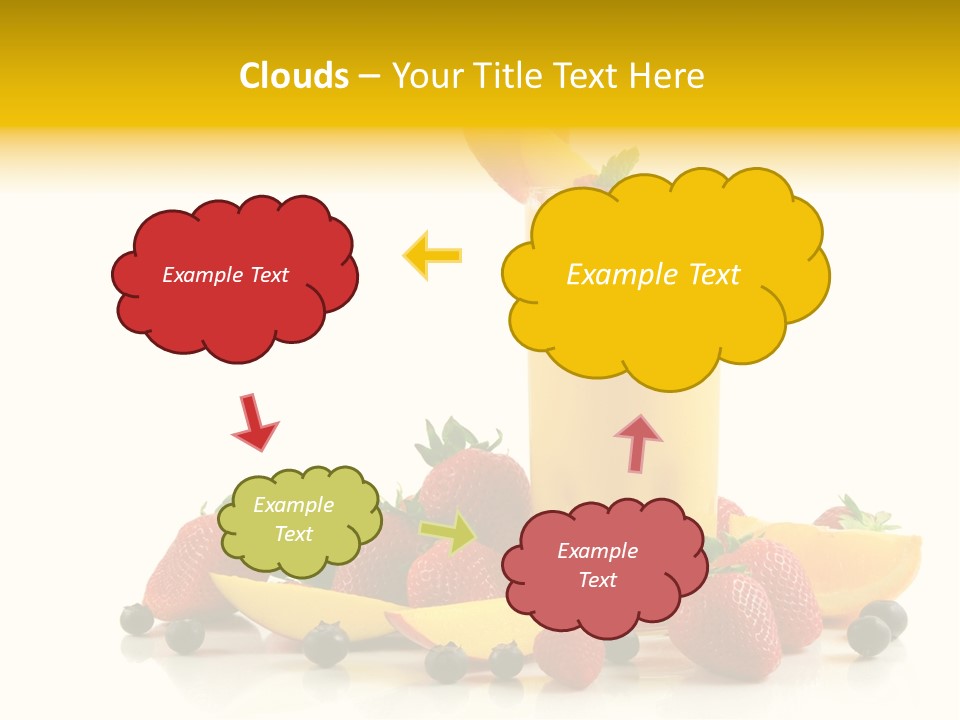 Summer Smoothie Refresh PowerPoint Template