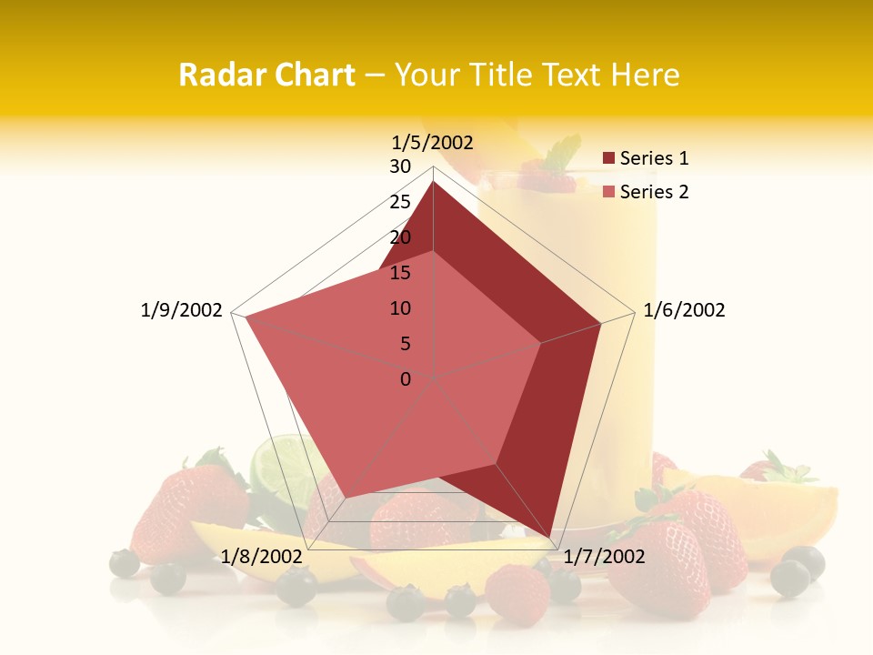 Summer Smoothie Refresh PowerPoint Template