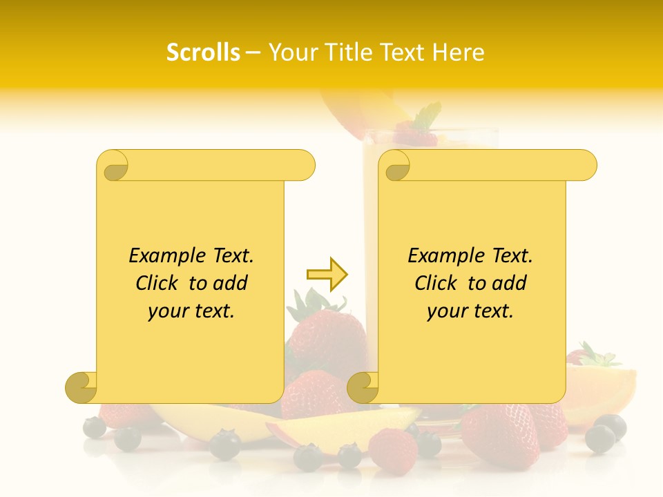 Summer Smoothie Refresh PowerPoint Template
