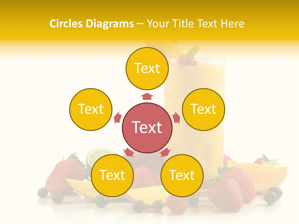 Summer Smoothie Refresh PowerPoint Template