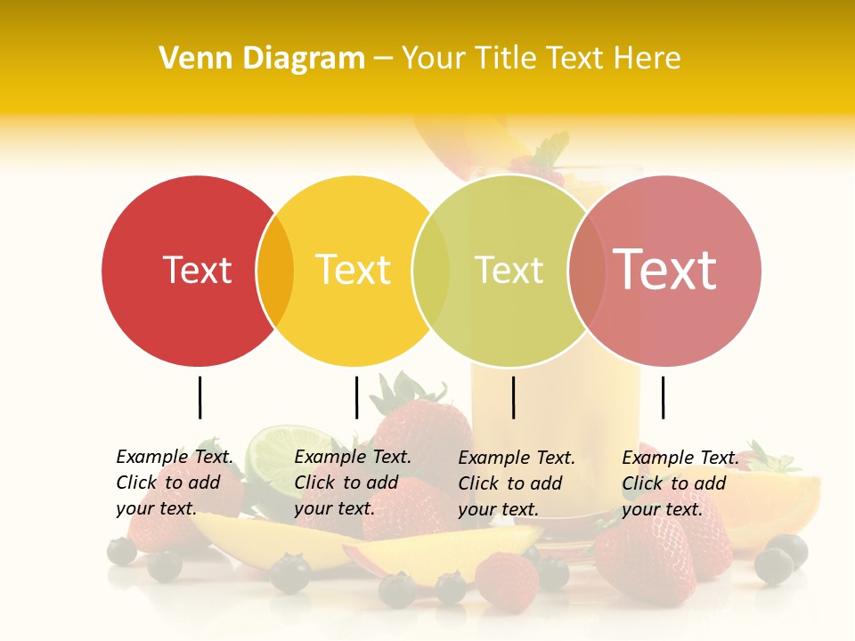 Summer Smoothie Refresh PowerPoint Template