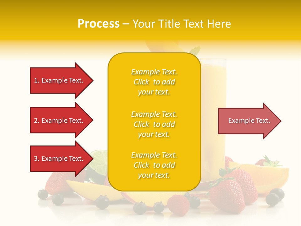 Summer Smoothie Refresh PowerPoint Template