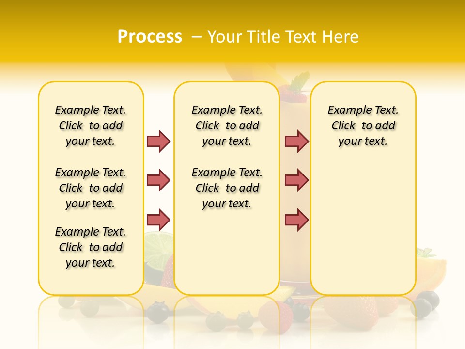 Summer Smoothie Refresh PowerPoint Template