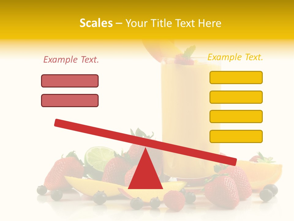 Summer Smoothie Refresh PowerPoint Template