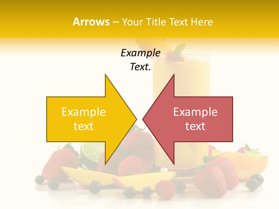 Summer Smoothie Refresh PowerPoint Template