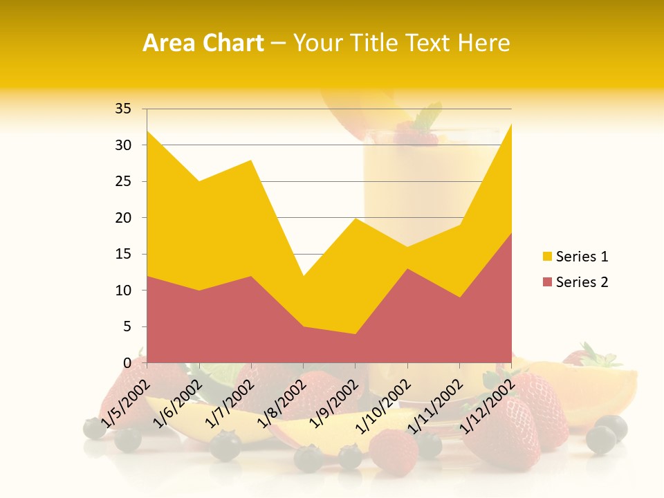 Summer Smoothie Refresh PowerPoint Template