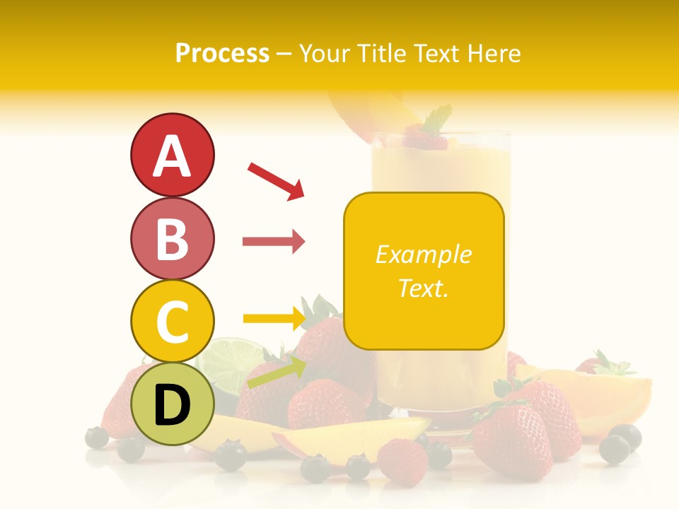 Summer Smoothie Refresh PowerPoint Template