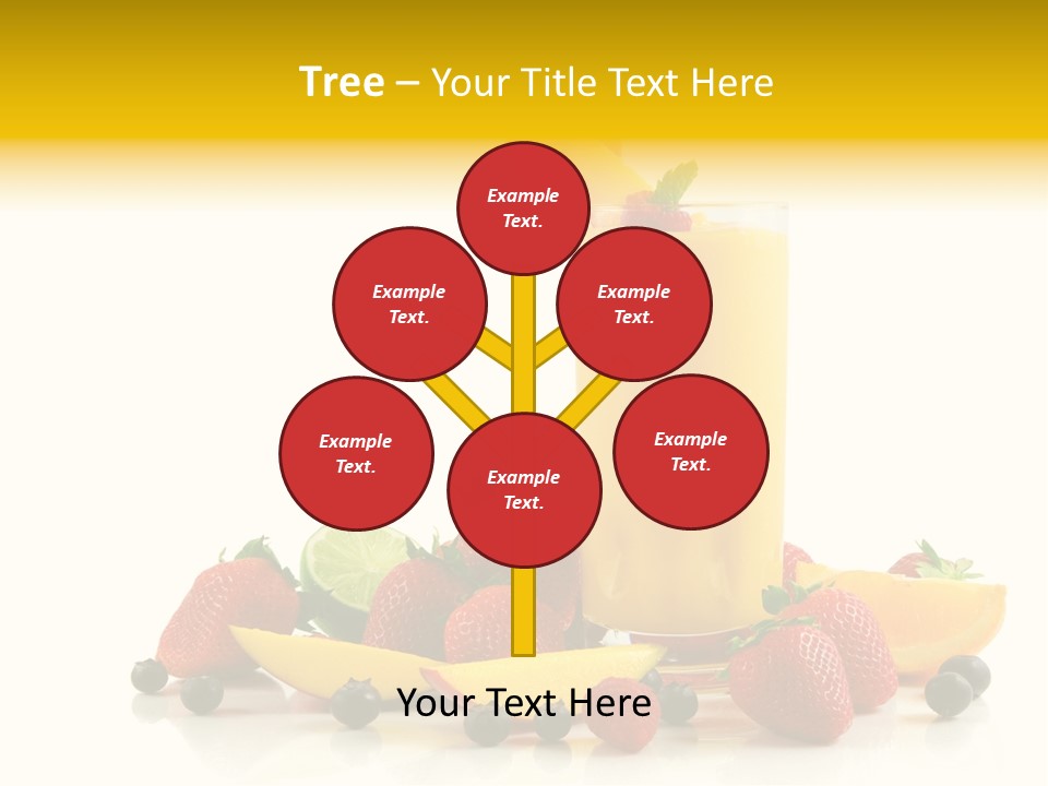 Summer Smoothie Refresh PowerPoint Template