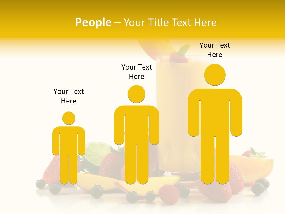 Summer Smoothie Refresh PowerPoint Template