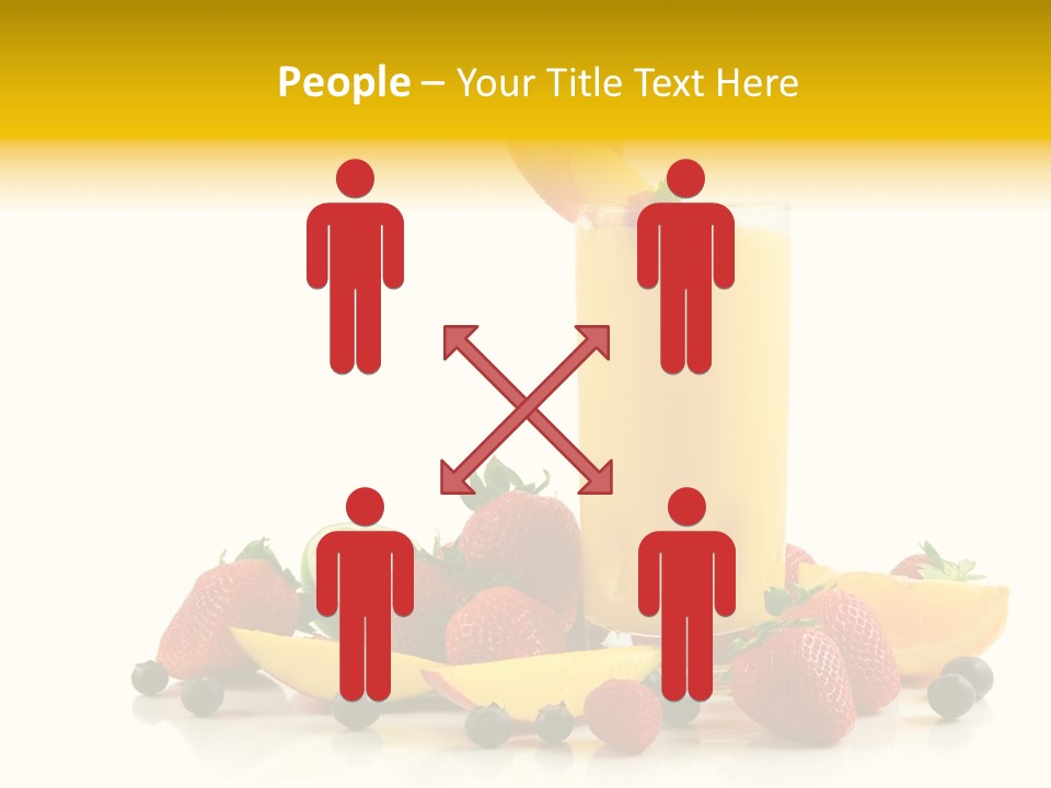 Summer Smoothie Refresh PowerPoint Template