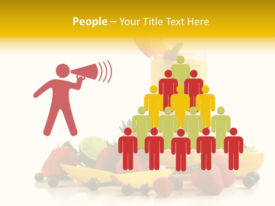 Summer Smoothie Refresh PowerPoint Template