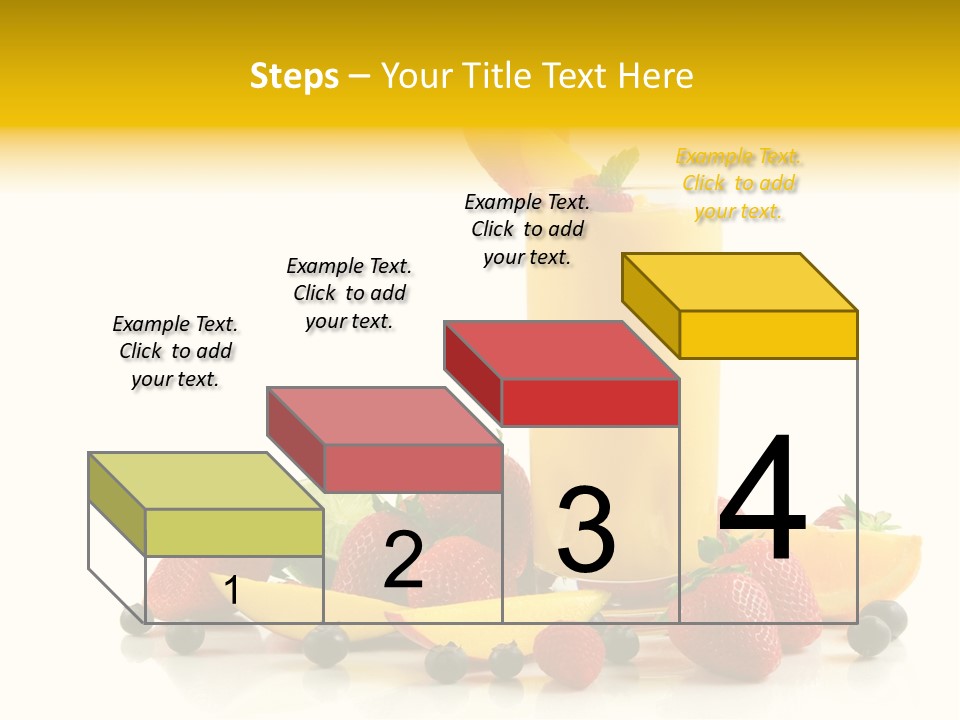 Summer Smoothie Refresh PowerPoint Template