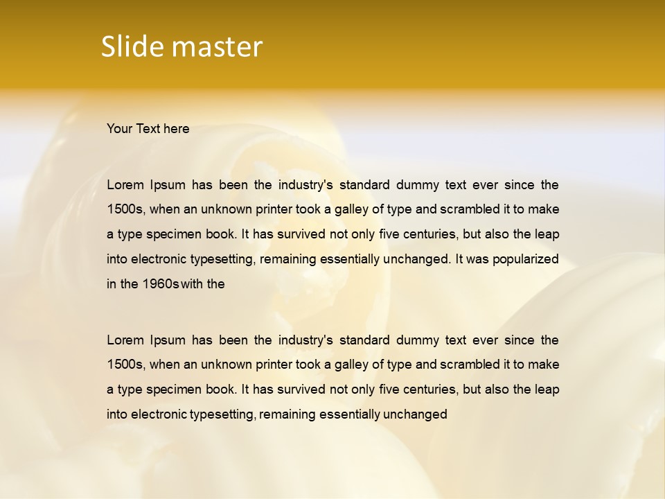 Interiors Silver Commercial PowerPoint Template