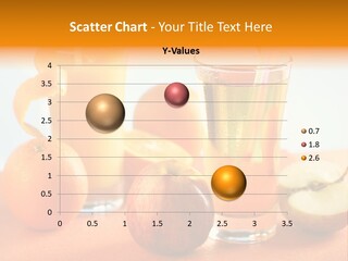 Orange Juice Vitamin Healthy PowerPoint Template