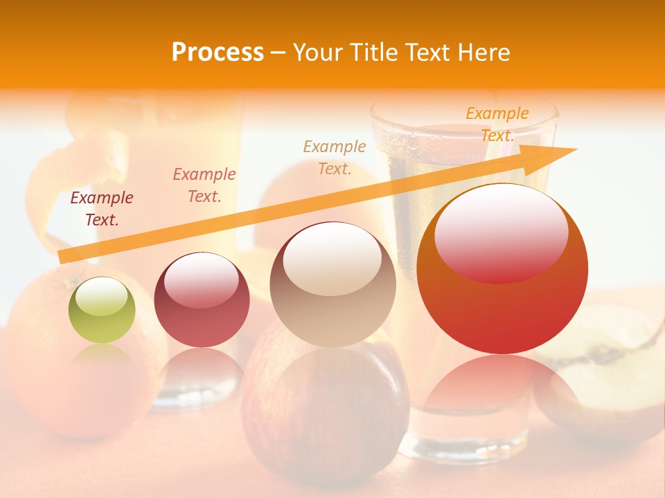 Orange Juice Vitamin Healthy PowerPoint Template