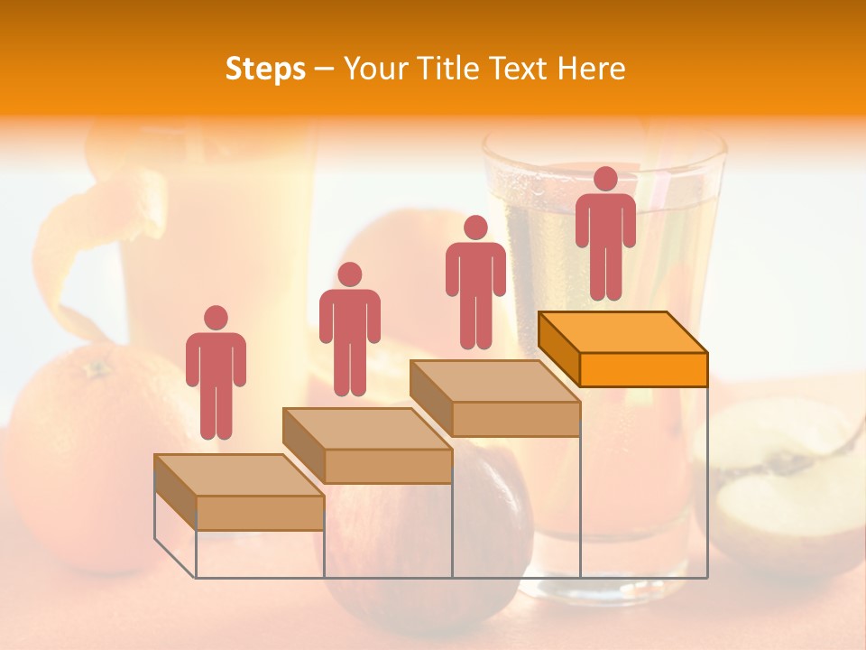 Orange Juice Vitamin Healthy PowerPoint Template