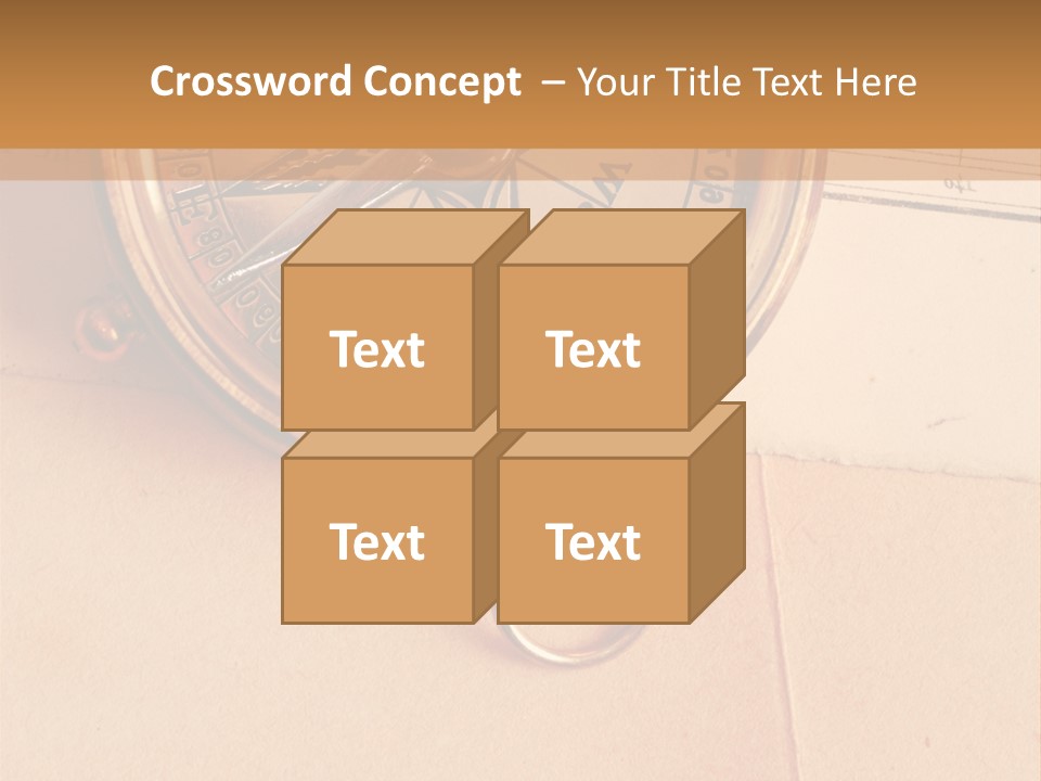 Navigation Traverse Geography PowerPoint Template
