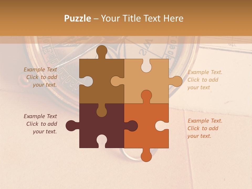 Navigation Traverse Geography PowerPoint Template