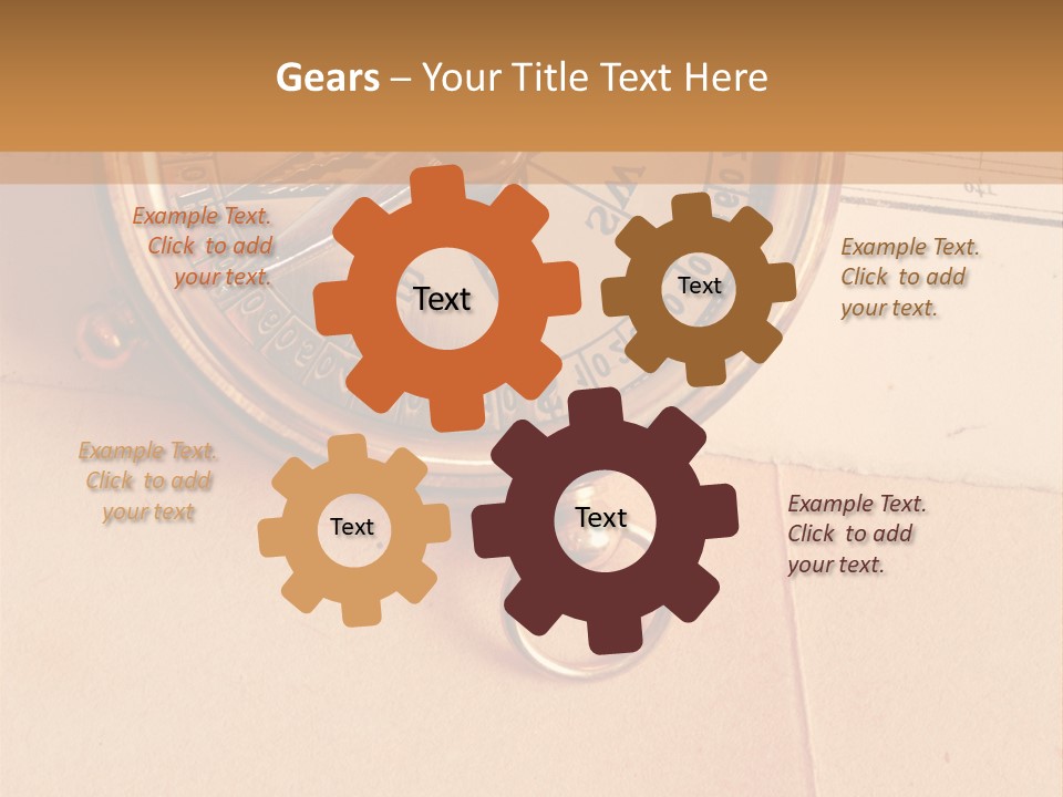 Navigation Traverse Geography PowerPoint Template