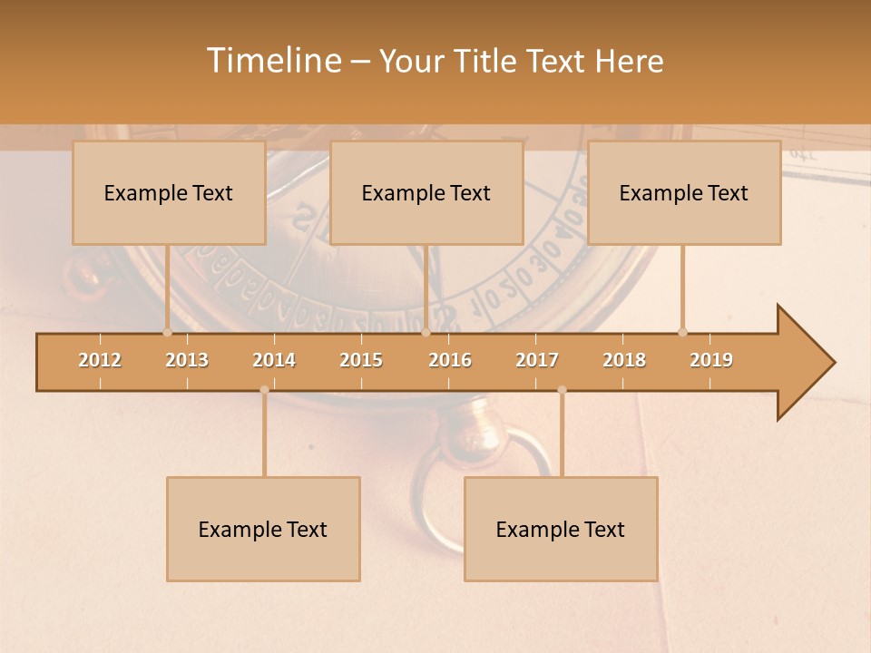 Navigation Traverse Geography PowerPoint Template