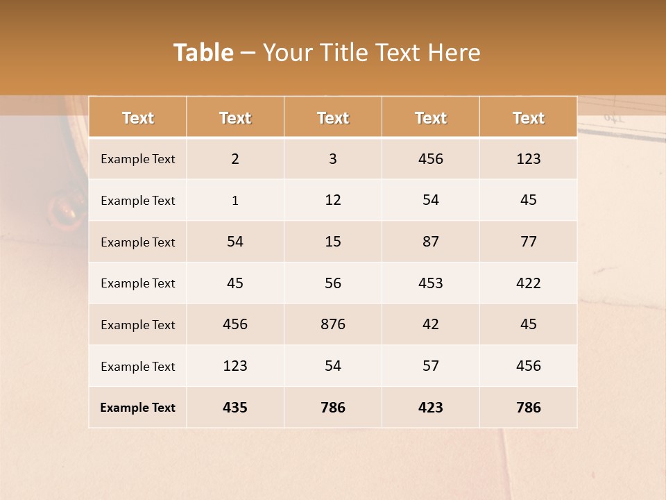 Navigation Traverse Geography PowerPoint Template