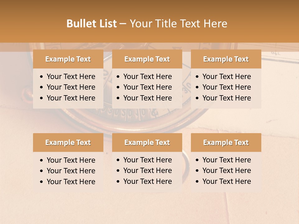 Navigation Traverse Geography PowerPoint Template