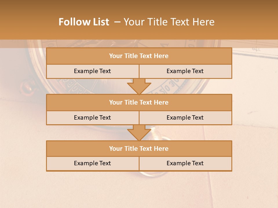 Navigation Traverse Geography PowerPoint Template
