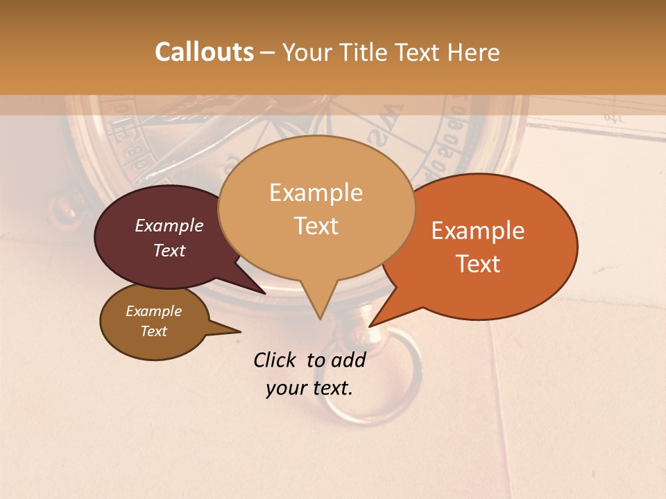 Navigation Traverse Geography PowerPoint Template