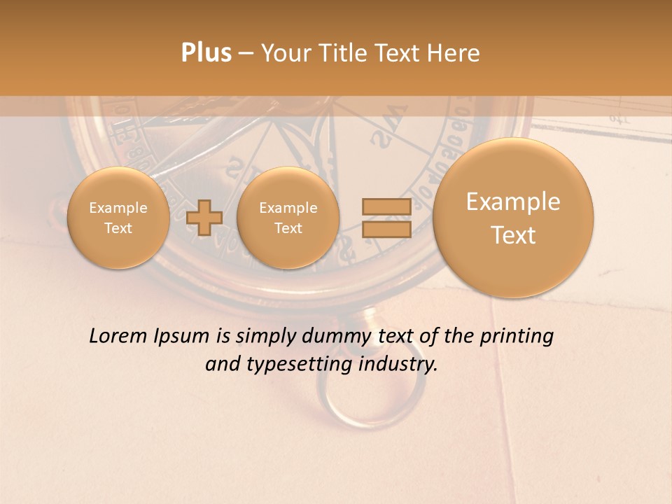 Navigation Traverse Geography PowerPoint Template