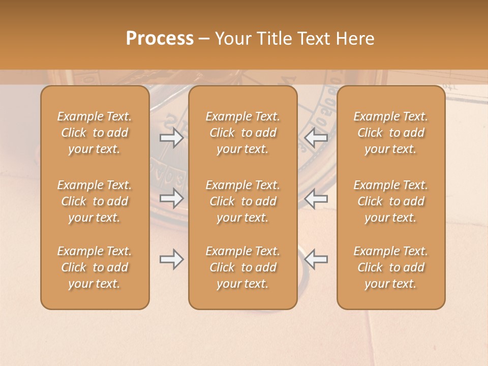 Navigation Traverse Geography PowerPoint Template
