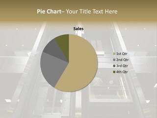 Tall Commercial Lift PowerPoint Template