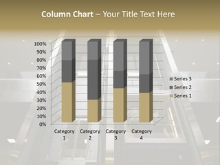 Tall Commercial Lift PowerPoint Template