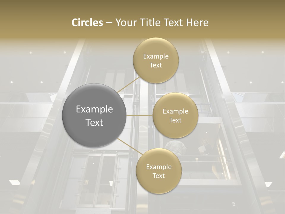 Tall Commercial Lift PowerPoint Template