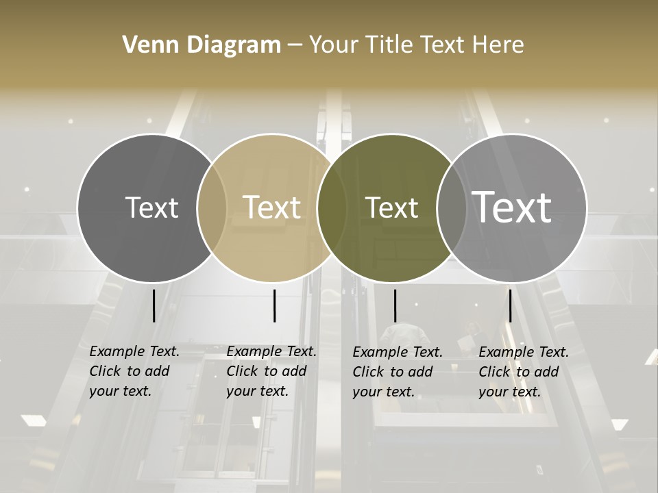 Tall Commercial Lift PowerPoint Template