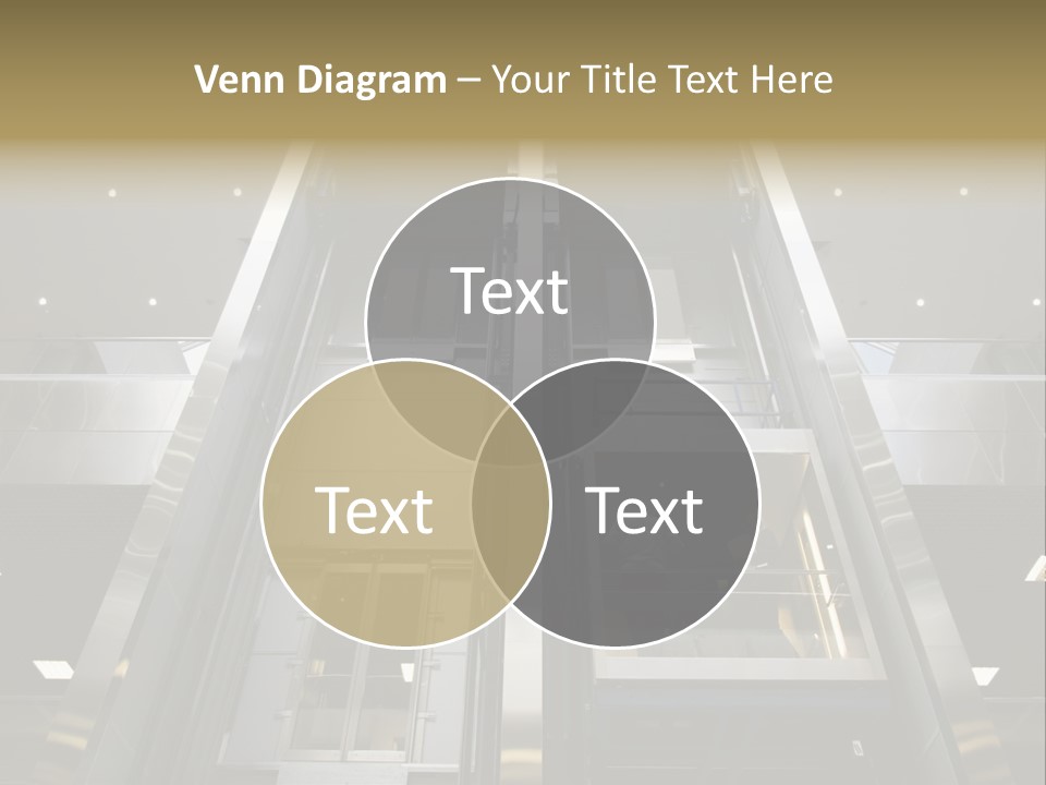 Tall Commercial Lift PowerPoint Template